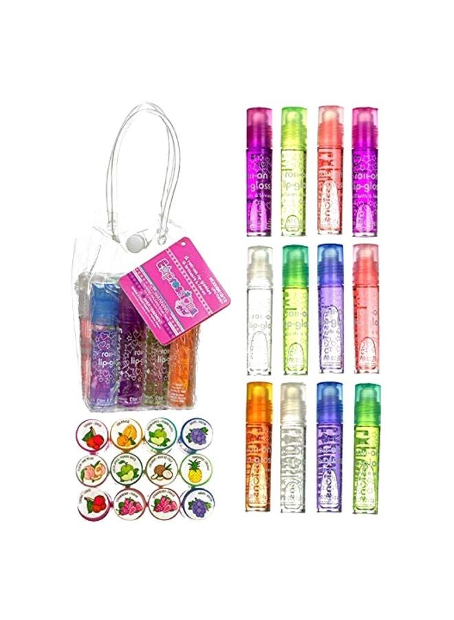 إكسبرشنز جيرل مجموعة ملمع شفاه من 12 قطعة متعدد الألوان - Image 1