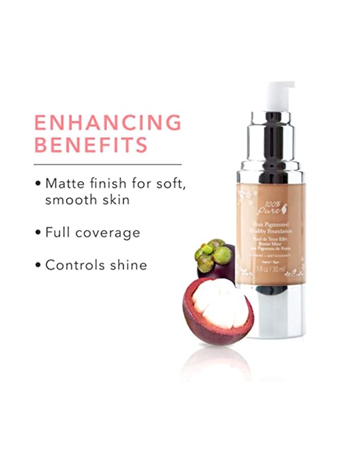 100 % Pure Fruit Pigmented Healthy Foundation Peach Bisque  - Image 2