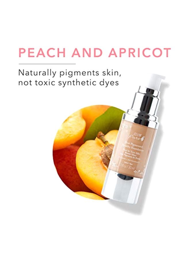 100 % Pure Fruit Pigmented Healthy Foundation Peach Bisque  - Image 3