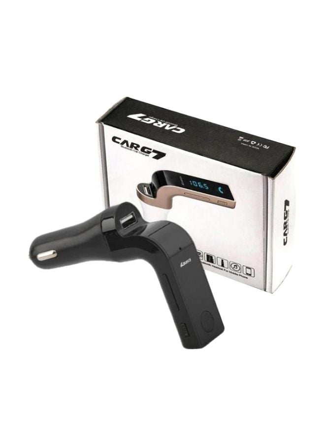 Bluetooth Digital Display FM Transmitter With TF/USB Flash Drives