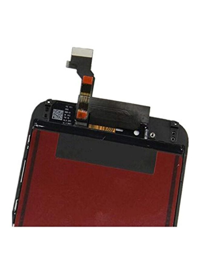 كوكوكا مجموعة تجميع محول شاشة لمس LCD بديلة بإطار ريتينا لهاتف أبل آيفون 6 أسود  - Image 3
