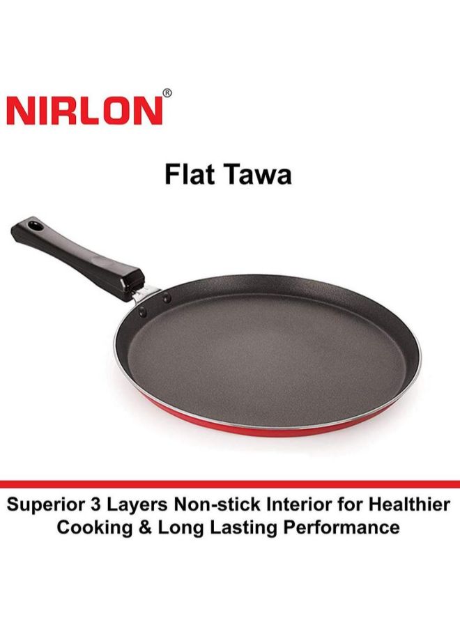 Nirlon - 4-Piece Aluminium Non-Stick Cookware Set Red 36x18.4x20cm - Image 1