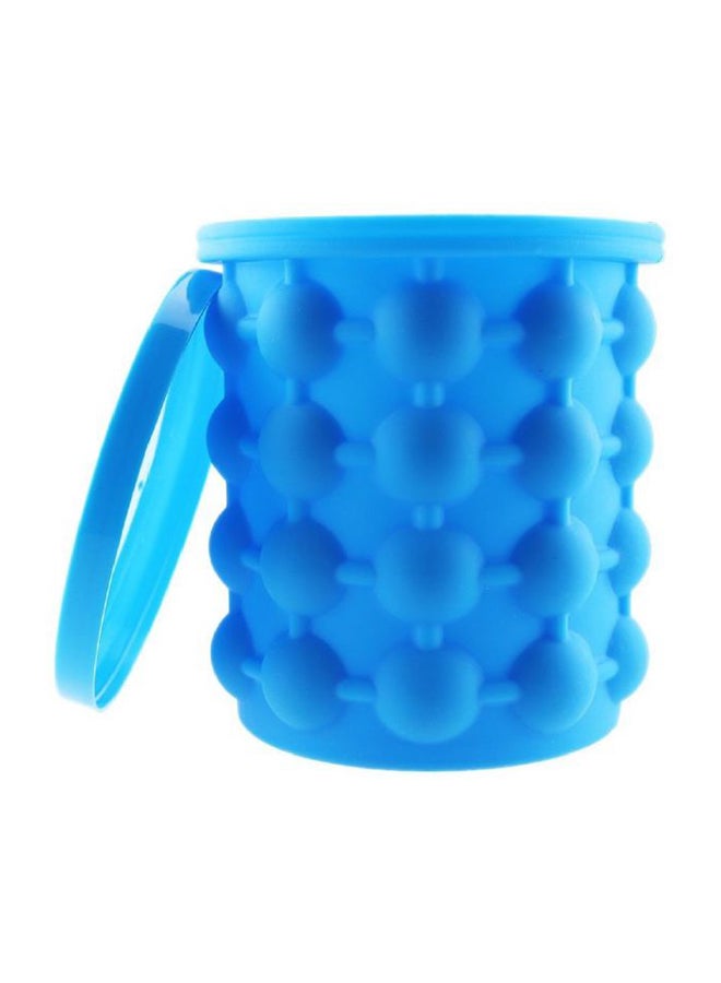 Prumya Silicone Cubes Maker Ice Bucket Blue 10cm 
