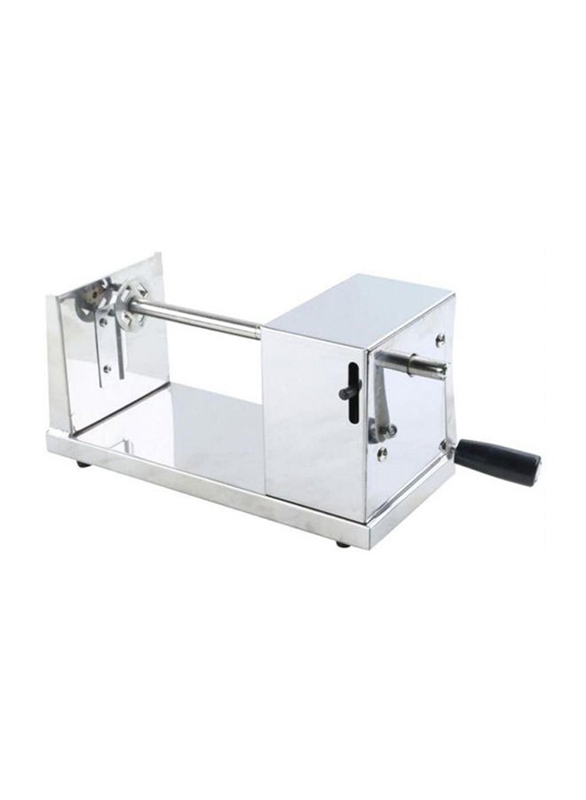 Potato Chips Twister And Vegetable Cutter Silver 10cm  - Image 1