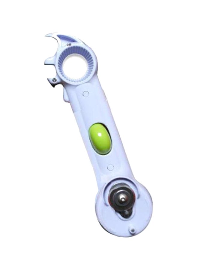 6-In-1 Can Bottle Jar Opener Blue 10centimeter 