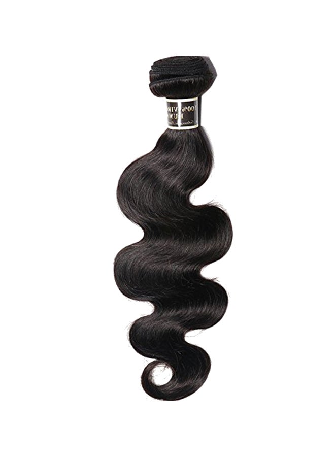 إيه إس وصلة شعر برازيلي طبيعي مجعد غير معالج أسود 16بوصة - Image 1