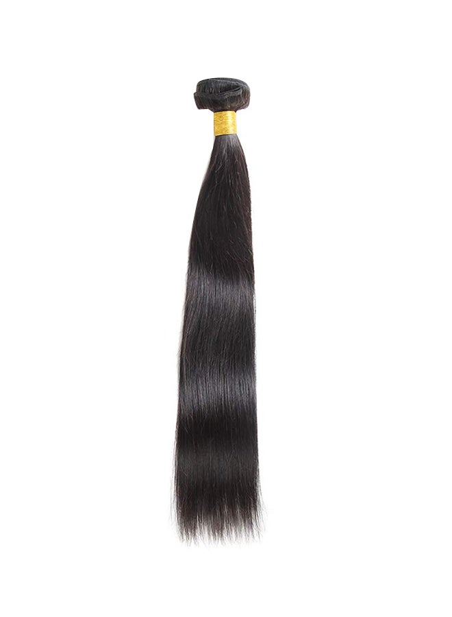 VSRHAIR Brazilian Straight Silky Virgin Human Hair Extension Black 16inch  - Image 1
