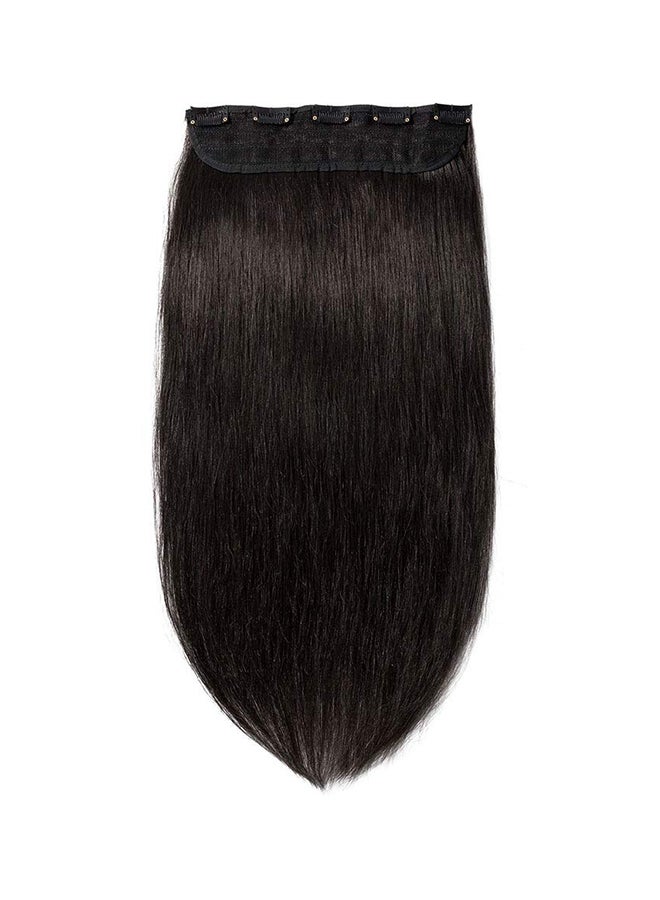 Clip In Remy Human Hair Extension Natural Black 20inch - v1571330066/N30641723A_1