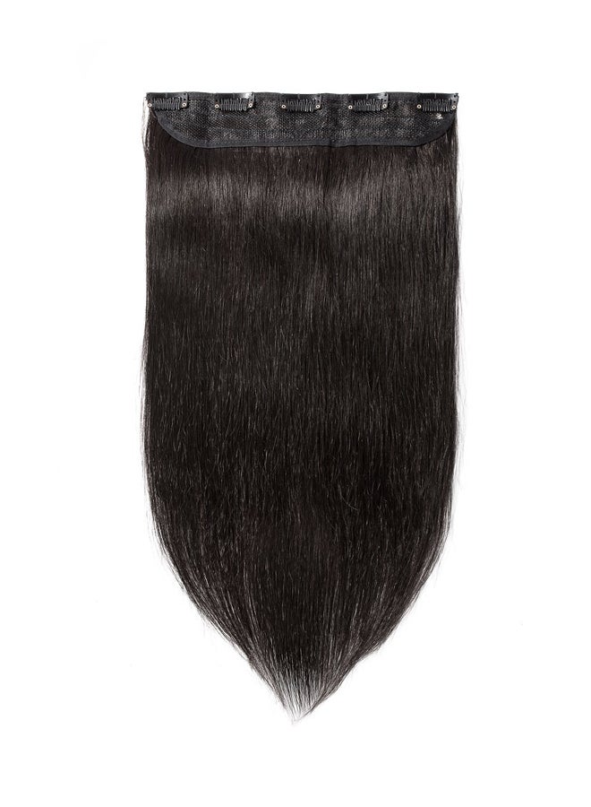 US Fashion Outlet - Clip In Remy Human Hair Extension Natural Black 16inch - Image 1