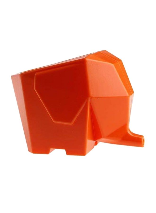 Jumbo Sink Cutlery Toothbrush Holder Orange - Image 1
