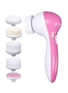 AS SEEN ON TV 6-Piece Face And Body Massager White/Pink 