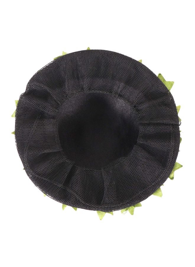Honbon - Artificial Hair Accessory White/Gold/Black - Image 1