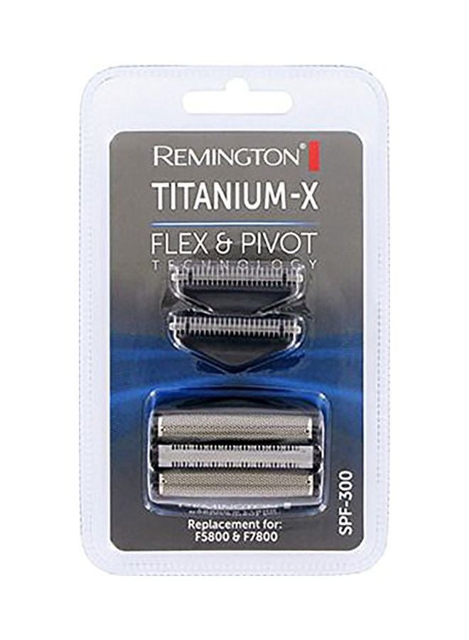 REMINGTON Titanium-X Flex And Pivot Foil And Cutter Black/Silver 0.79x1.97x1.97inch  - Image 2