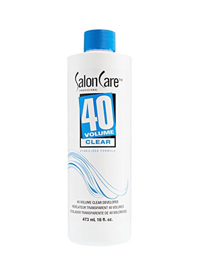 Salon Care - 40 Volume Clear Developer 473ml - Image 1