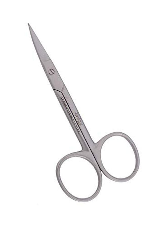 Unique Edge Eyebrow Shaping Scissor Silver - Image 1