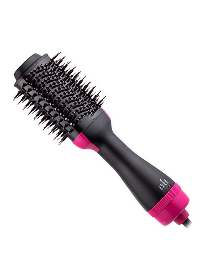 DORISILK 2-In-1 Hot Air Brush Black/Pink 