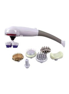 Blueidea 8-Piece Magic Massager Set Pink/Grey/Beige  - Image 1