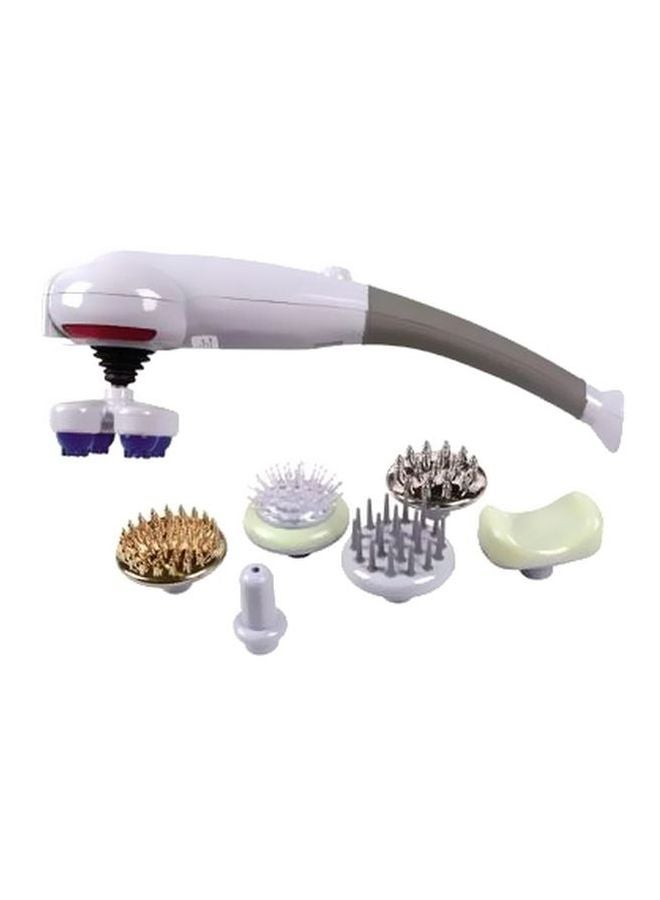 بلو آيديا طقم جهاز التدليك السحري المكون من 8 قطع وردي/رمادي/بيج - Image 1