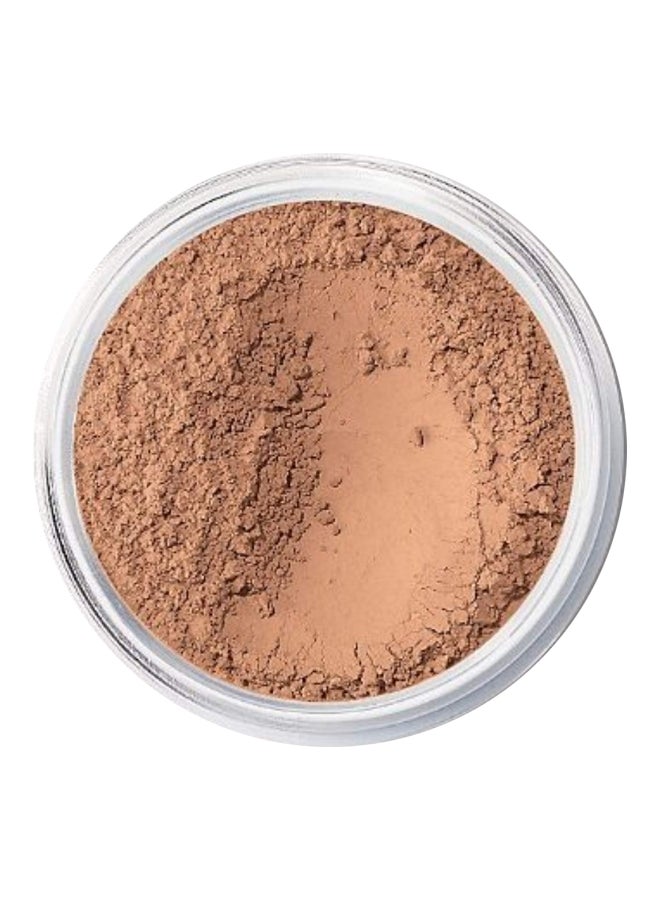 بير ماينرالز بودرة كريم أساس مطفأة أسمر متوسط