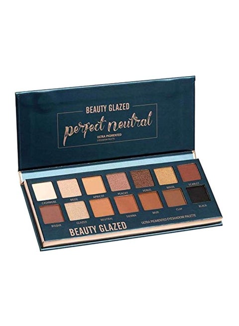 Perfect Neutral Ultra Pigmented Eyeshadow Palette Multicolour