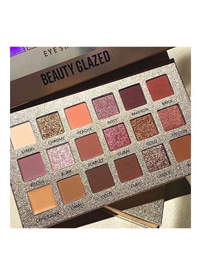Bestland 18 Color Matte Eyeshadow Palette Rosy/Gold/Passion  - Image 4