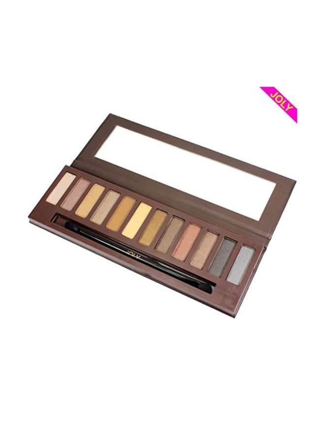 12 Colour Eyeshadow Palette Multicolour