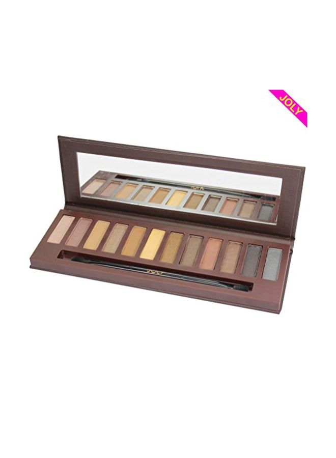 12 Colour Eyeshadow Palette Multicolour