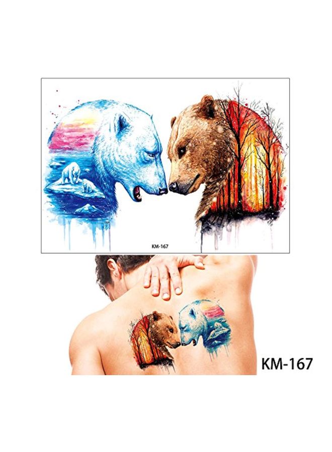 Glaryyears Pack Of 5 Temporary Tattoos Multicolour - Image 5