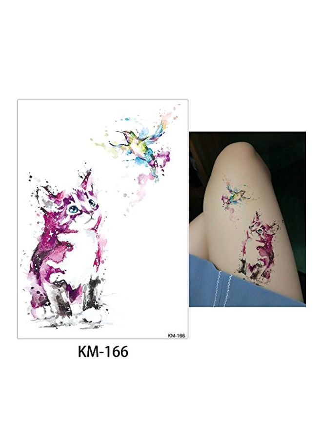 Glaryyears Pack Of 5 Temporary Tattoos Multicolour - Image 4
