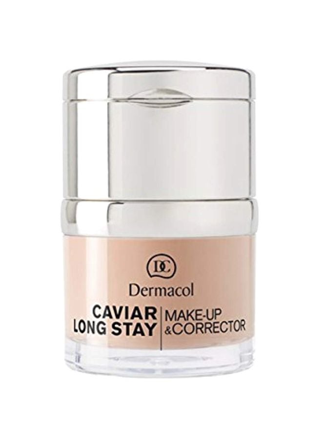 Dermacol Caviar Long Stay Makeup And Corrector Conealer 02 Fair 