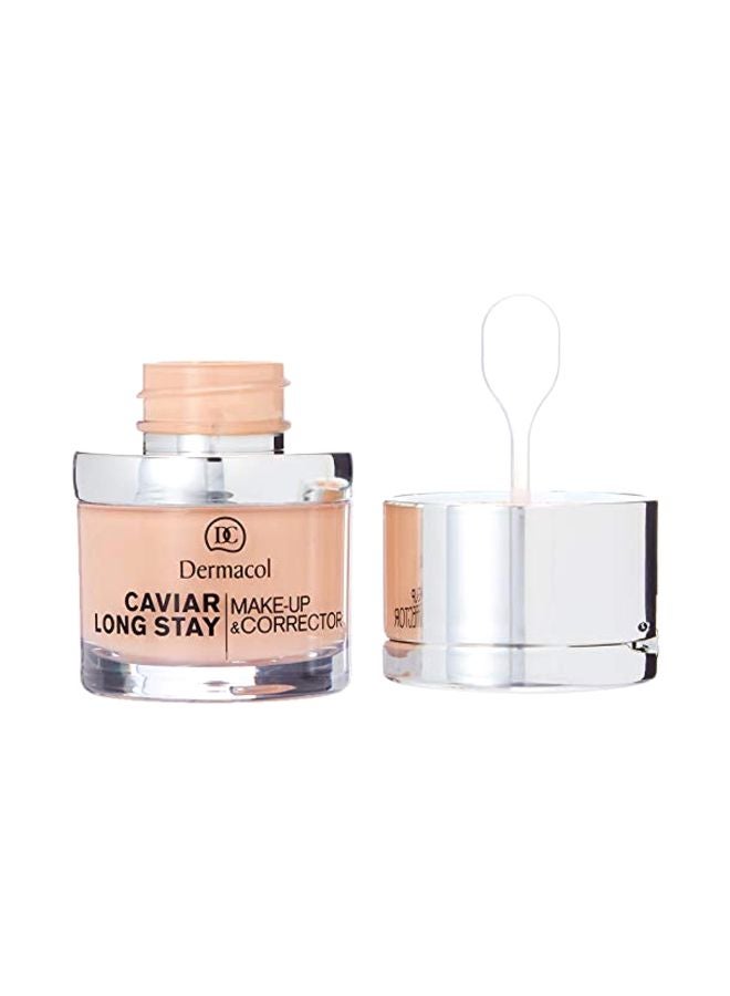 Dermacol Caviar Long Stay Makeup And Corrector Pale  - Image 2