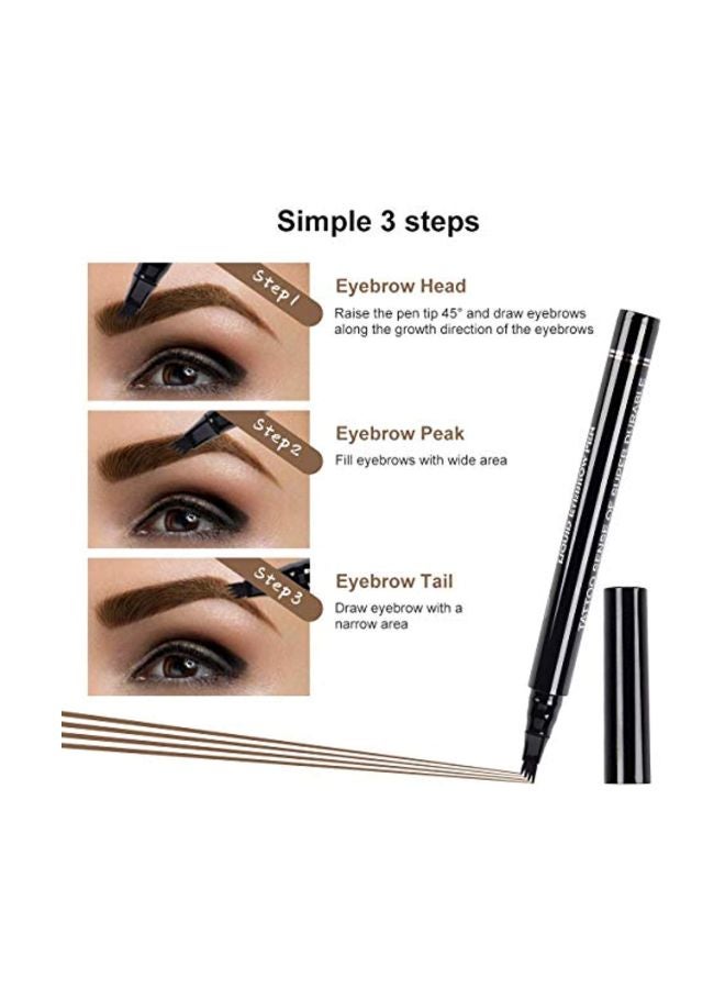 Handaiyan Liquid Eyebrow Pen 03 Red-Brown - Image 3