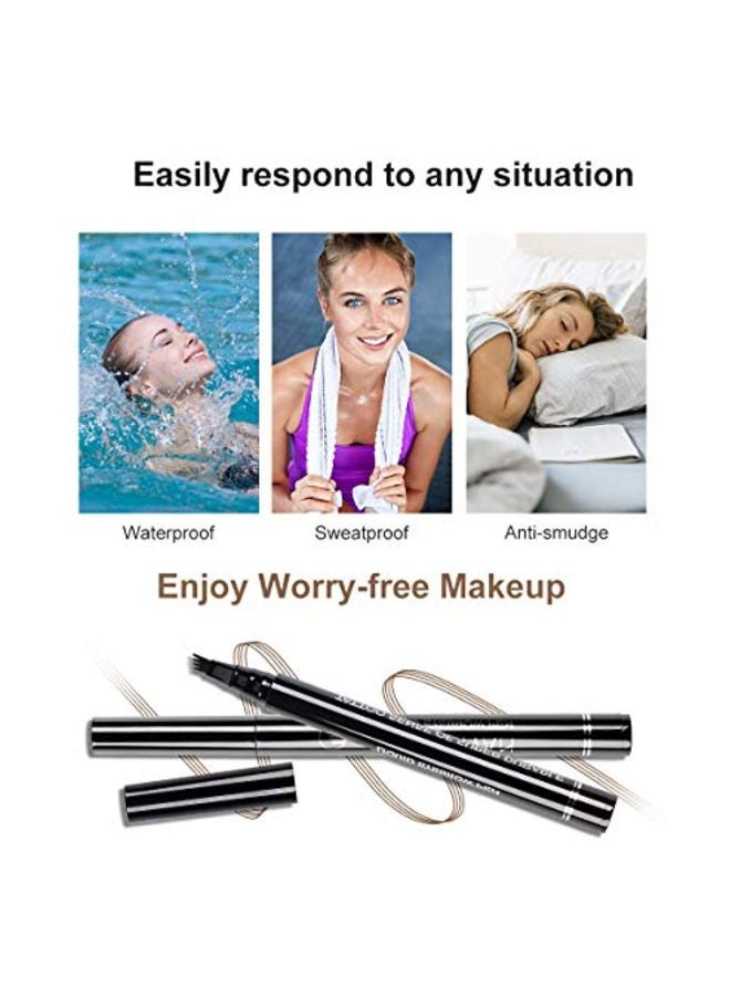 Handaiyan Liquid Eyebrow Pen 03 Red-Brown - Image 5