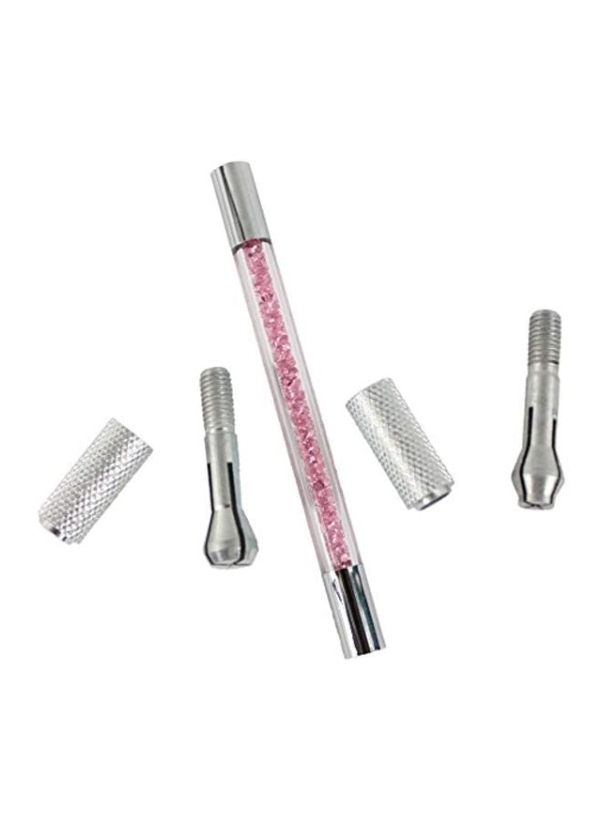 XIAOYU 3-In-1 Eyebrow Microblading Pen Silver/Clear  - Image 2