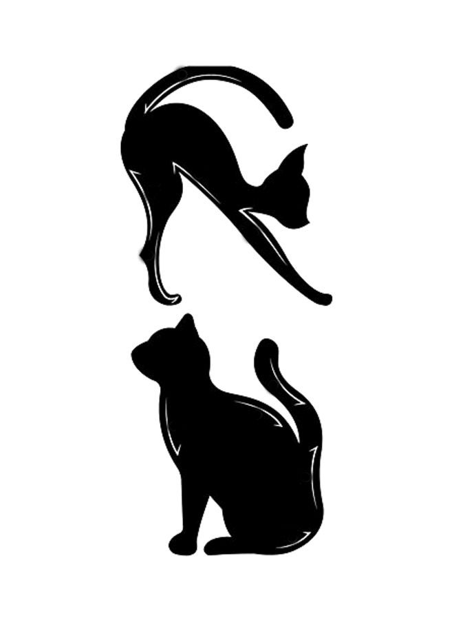 Lemoncy 2-In-1 Cat Eyeliner Cum Eyeshadow Stencil Black  - Image 1