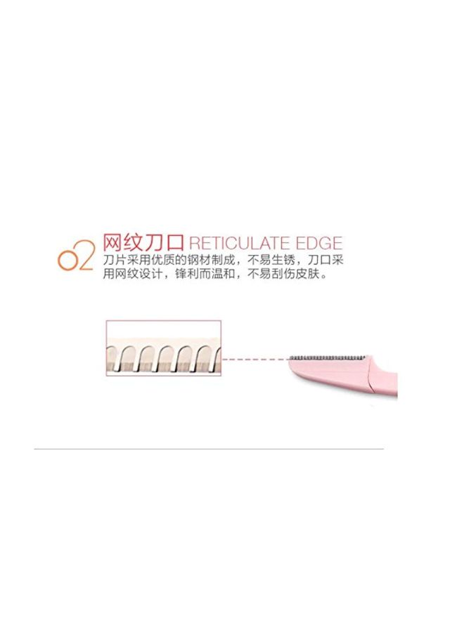 Folding Knife Eyebrow Shape Kit Pink - v1571386246/N31090484A_5