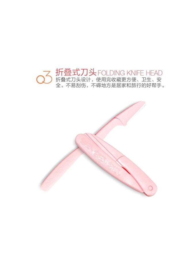 Folding Knife Eyebrow Shape Kit Pink - v1571386246/N31090484A_6