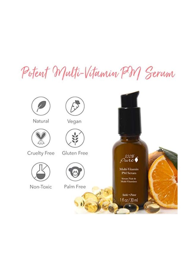 100 % Pure - Multi-Vitamin PM Serum 30ml - Image 1