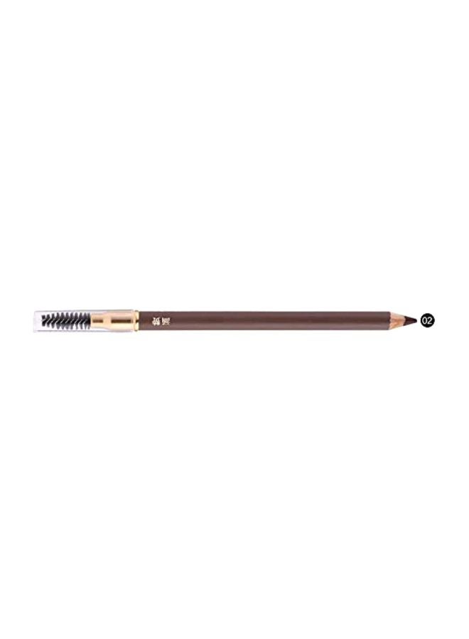 5-Piece Eyebrow Pencil With 1-Piece Makeup Eyebrow Enhancer Kit 2# Dark Brown - v1571398406/N31092177A_2