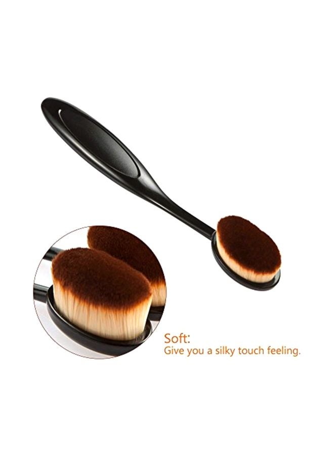 آنسيلف طقم علبة كريم مكياج ب 15 لونا مع إسفنجة منفوخة وفرشاة بيضاوية متعدد الألوان - Image 4