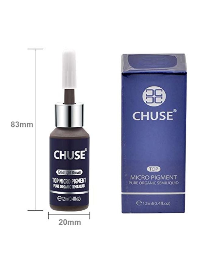 Chuse Top Micro Pigment Organic Cosmetic Color T204 Light Brown - Image 2
