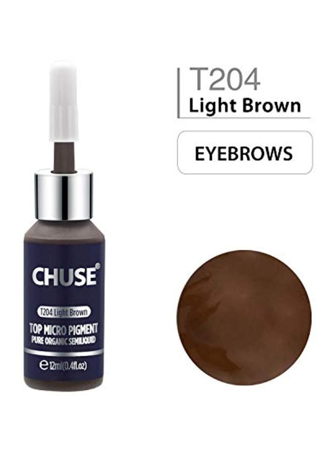 Chuse Top Micro Pigment Organic Cosmetic Color T204 Light Brown - Image 3