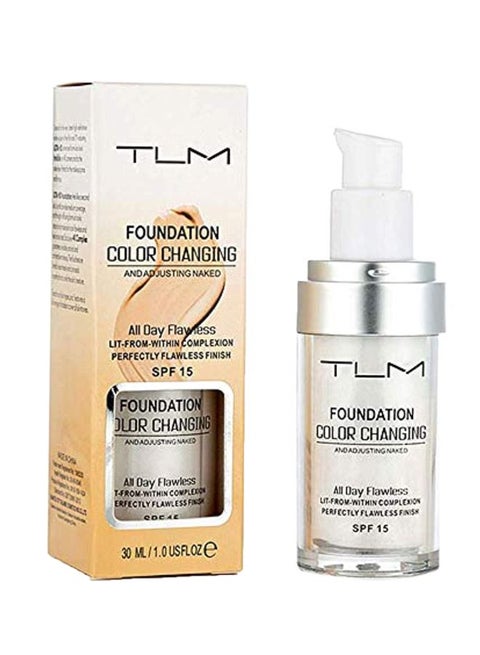 Colour Changing Foundation SPF15 White