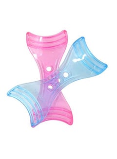 HONBAY 4-Piece Plastic Eyeliner Guide Stencil Shaper Tool Blue/Pink  - Image 4
