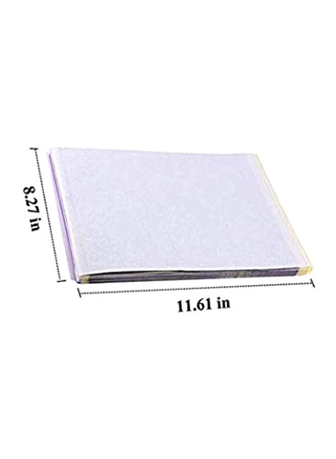 Jconly 25-Piece Professional Tattoo Stencil Transfer Paper White - Image 5