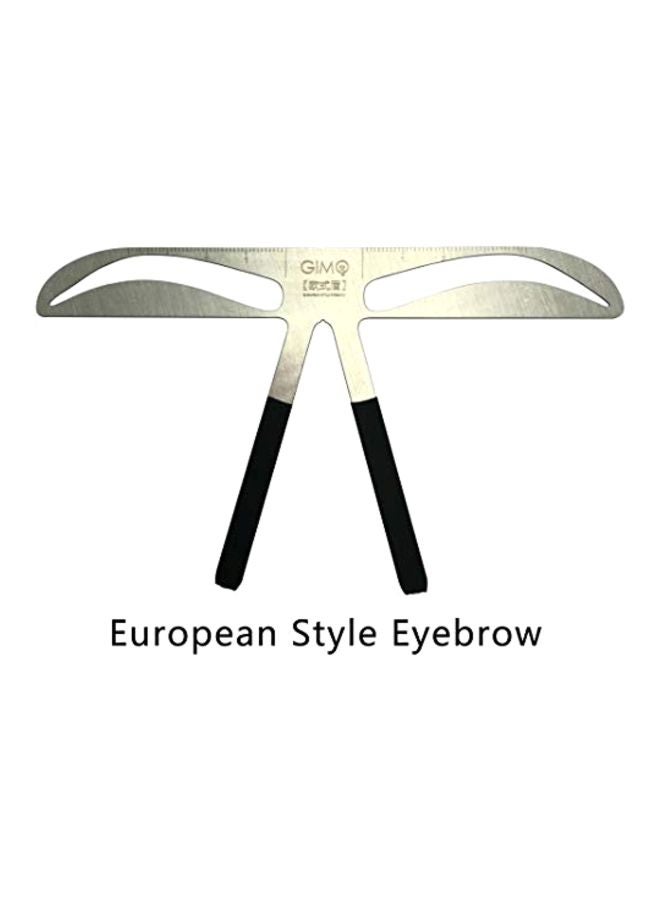 JX Eyebrow Stencil Silver - Image 4