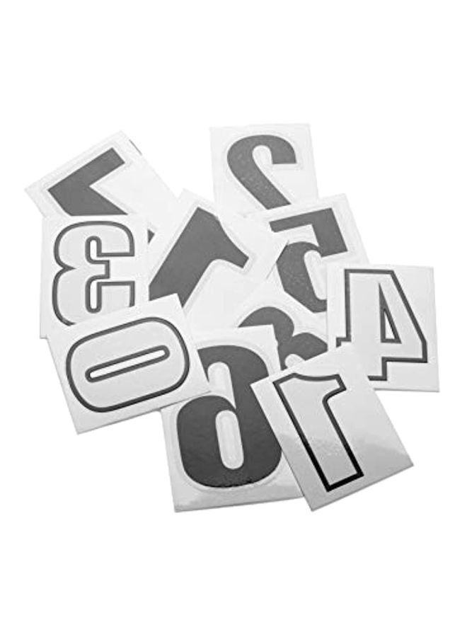SLS3 100-Piece Temporary Racing Tattoos Black/White - Image 1