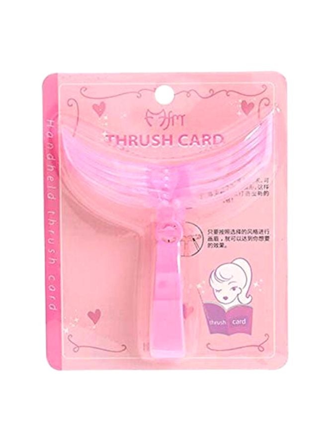 Auch - 4-Piece Eyebrow Stencil Set With Eyebrow Pencil Pink - Image 1
