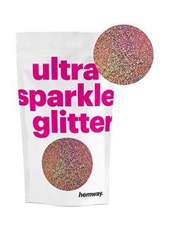 Hemway Multi Purpose Glitter Dust Powder Rose Gold Holographic  - Image 1