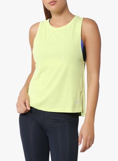 Chill Scoop Neck Tank Top Semi Frozen Yellow F15 - v1571402904/N30849999V_1